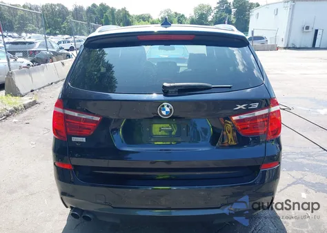 2017 BMW X3 xDrive35I from USA, damaged, VIN 5UXWX7C55H0U42806